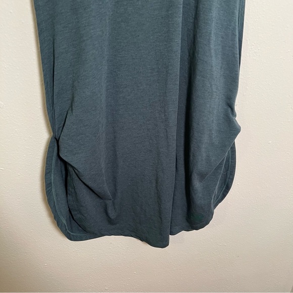 New Balance Athletic Tank Top Heathered Dark Green L - Picture 3 of 9